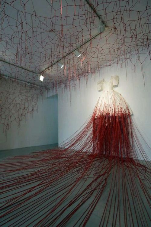 feelyart: Chiharu Shiota - Dialogue with Absence  Kenji Taki Gallery - Tokyo  