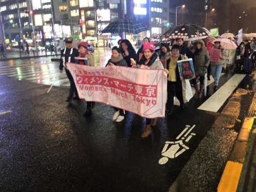 nippon-com:  Some 750 people turned out for the Women’s March in Tokyo on International Women’s Day 