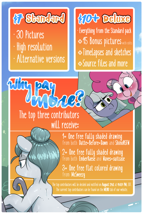 summercloppack:  Introducing Beat the Heat 2: A Summer Themed Art Pack! This summer we gathered together to bring you an art pack that features more artists, more pictures, and most importantly, more mares doing whatever it takes to beat their heat! What