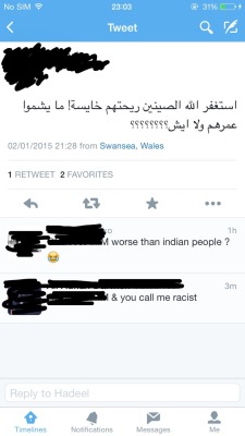 Why I hate Arabs sometimes: