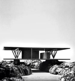 collectiondarchitectures: Alfred Caldwell, Canyon Houses, 1951