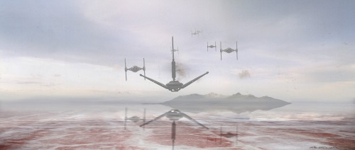 theamazingdigitalart:The amazing concept art of Seth Engstrom for Star Wars: The Last JediArtbook: T