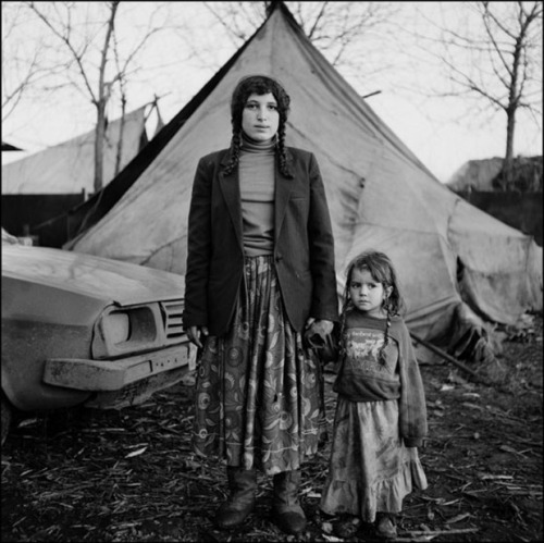 jackgarland:  photos by JEREMY SUTTON-HIBBERT, 1990  In mid-August, French president Nicolas Sarkozy and his government began deporting local Roma residents, or Gypsies as they are known, to Romania and Bulgaria and demolishing their camps in response