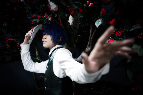 VOCALOID cosplay KAITO by Hara Photo by Dan Gyokuei