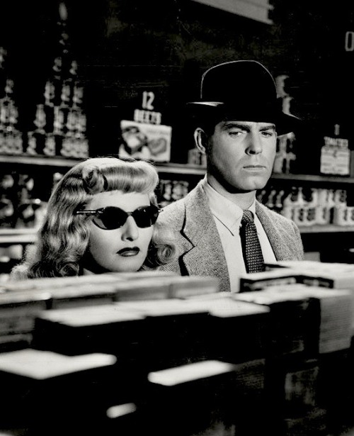 summers-in-hollywood: Barbara Stanwyck and Fred MacMurray in Double Indemnity, 1944