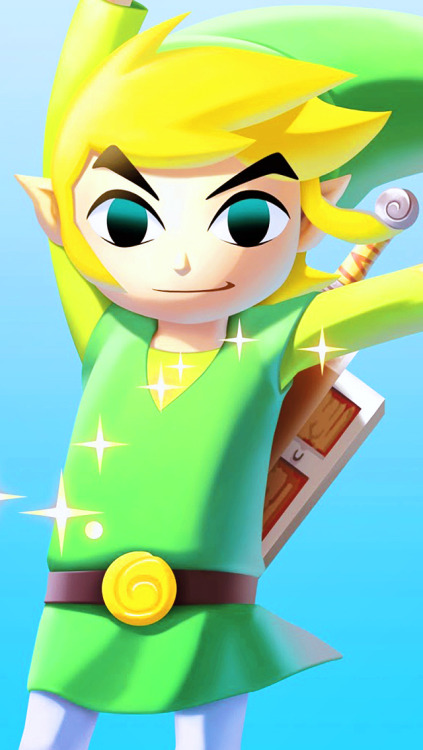 The Legend of Zelda: Wind Waker HD Characters iPhone 5 Wallpaper Backgrounds requested by anonymousN