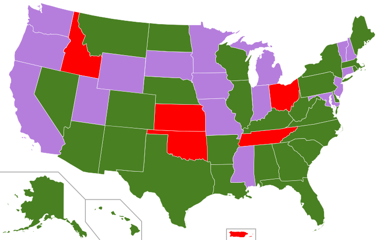 tombtea:  kellypope:  grrlyman:  thiefoftoast:  See those states in red? Those are