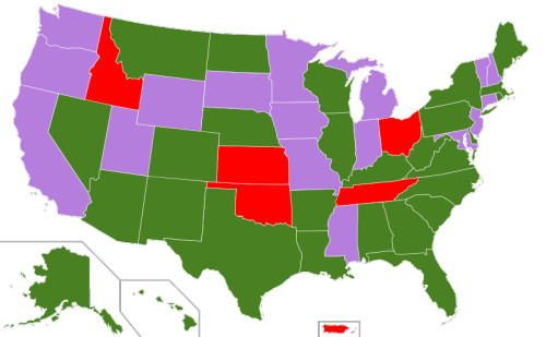 lecapunk:  papa-heichou:  thiefoftoast:  See those states in red? Those are states that currently do
