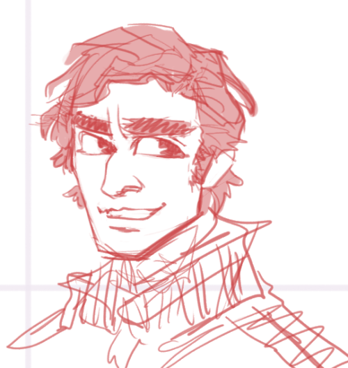 kowabungadoodles: Tryin to learn to draw Poe but he keeps coming out like an old school anime babe.&