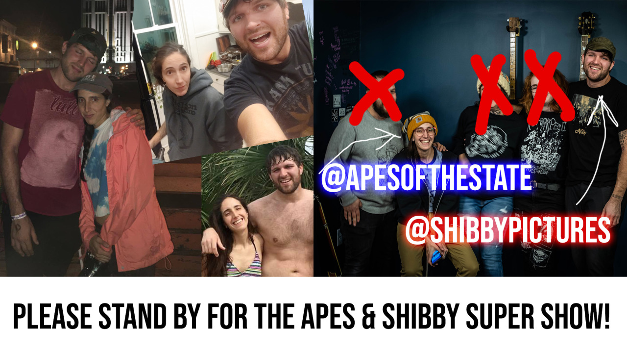 Click here at 9pm on Tues 11/17 to watch the live stream of Apes and Shibby Pics!
https://www.youtube.com/c/shibbypictures