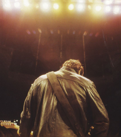 Bruce Springsteen at the Palais Des Sports De Gerland, Lyon, France, April 24, 1981 during the sound