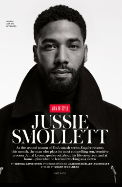 divalocity:  Man Of Style: Actor Jussie Smollett