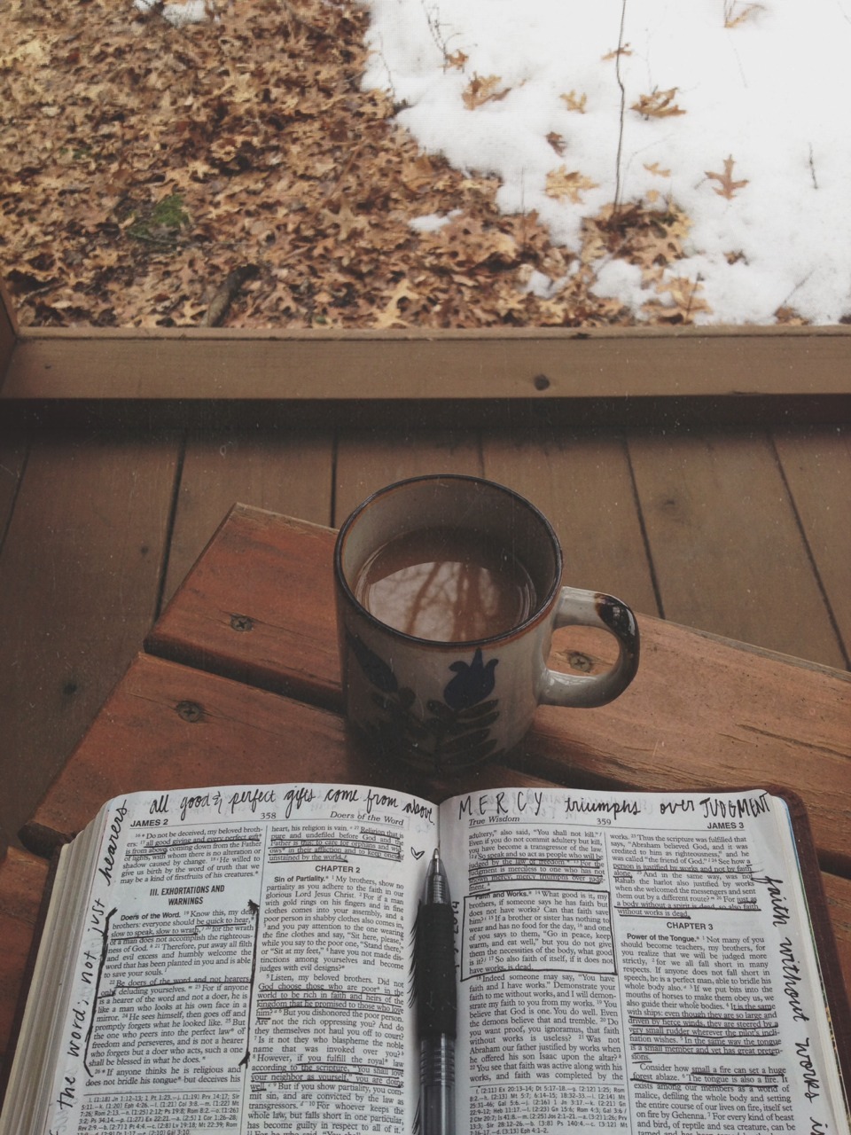 kvtes:
“ porch prayers while it rained this morning.
”