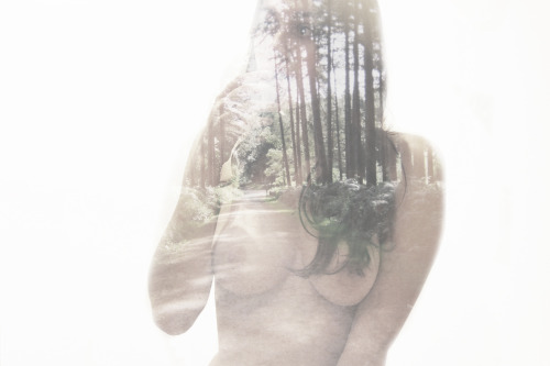 persephonephotographs:   Not About Me I and II | Self Portraits (a series of failed double exposures I made for university) December 2014 