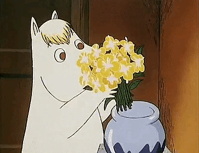 Snorkmaiden & Flowers