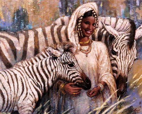 kissmyblackazz: African Goddesses by Karl Bang