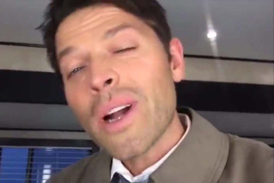puppymish:  new hobby: taking screenshots of misha’s face when he’s speaking