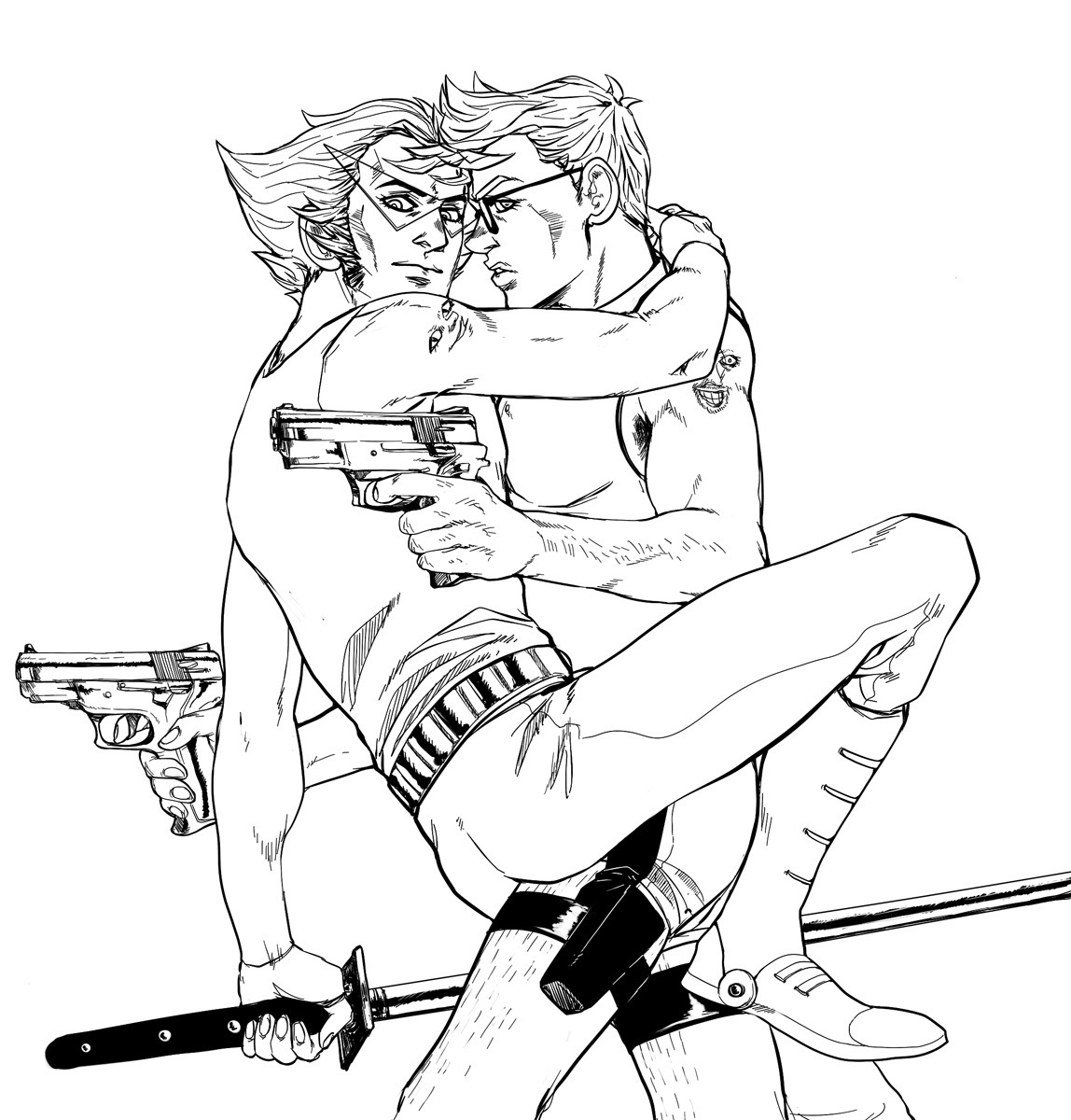alinajames:  Happy birthday antemrd!!! JoJo flavoured DirkJake, aw yiissssssss =w=