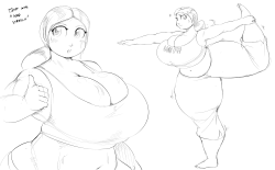 Some quick Wii (not-so-fit) Trainer warm-upsFun