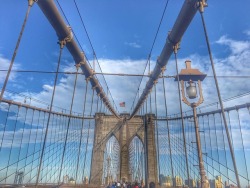 at Brooklyn Bridge