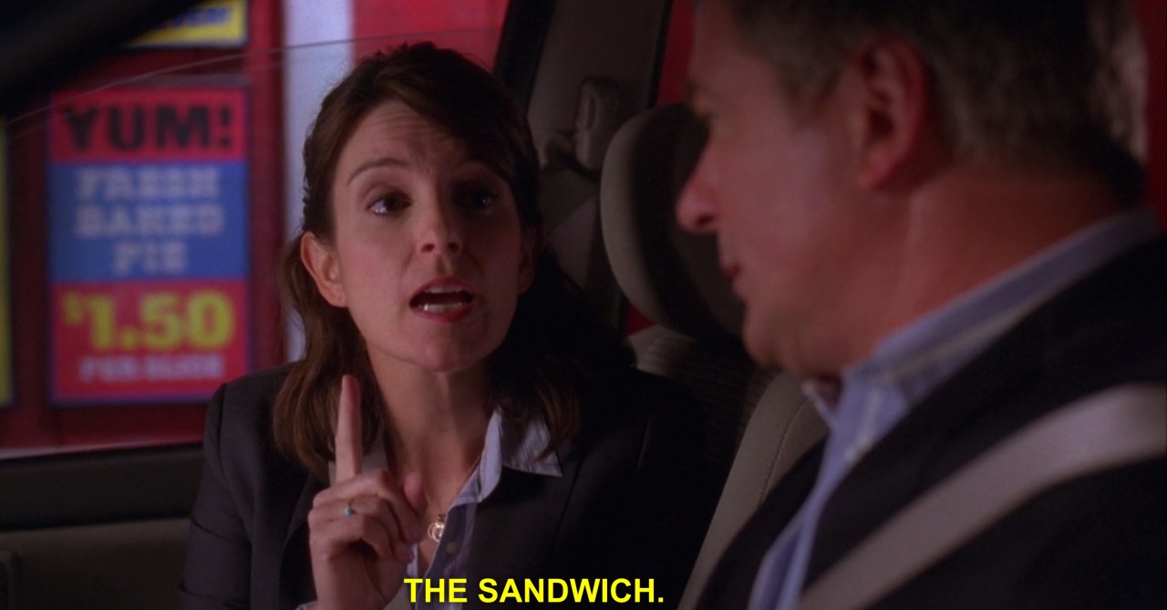 unbreakable-lizlemon:  What a surprise your worldview is food based.