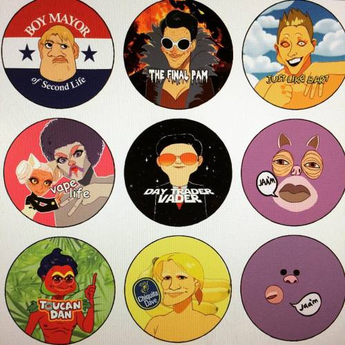 alexisparade:my #monsterfactory button family grows…