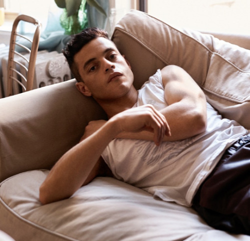 genarowlands:Rami Malek photographed by Josh Olins for Interview Magazine