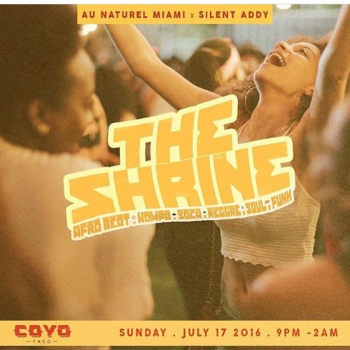 THIS SUNDAY!// #Miami we dance because we are FREE // Africa Unite! // Sunday, July 17th @aunaturelm