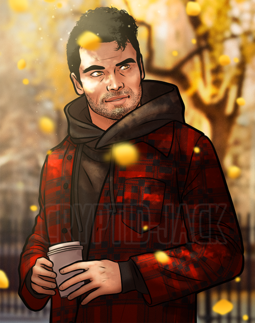 cryptid-jack:He’s finally here! The pumpkin spice biotic is now up in my redbubble shop!