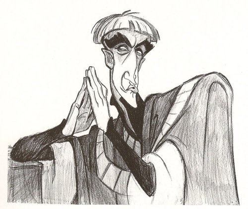Disney&rsquo;s Hunchback Art Appreciation: Frollo Artists: Sue Nichols, Paul and Gaetan Brizzi, 