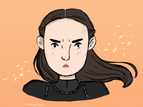 emmelinedraws: Lyanna Mormont is the coolest  ❄️ 