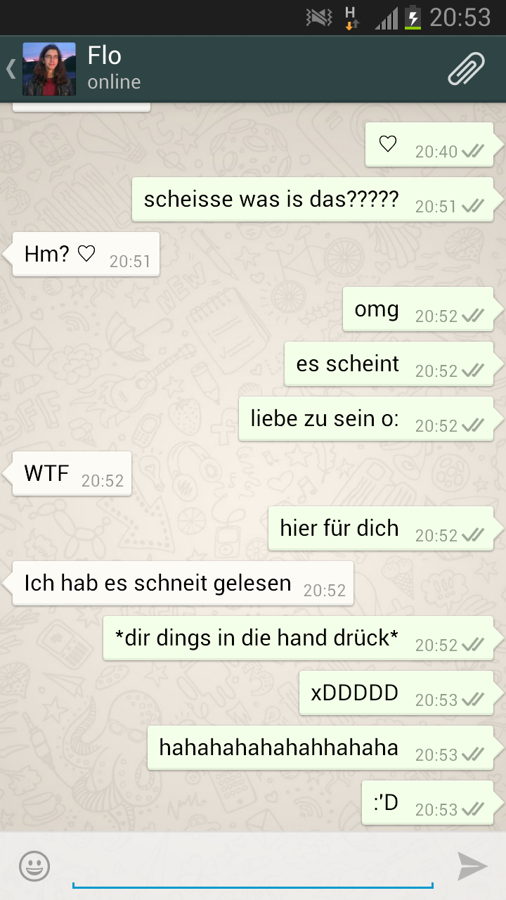 flotzen:   xD ich finds sau lustig .. 