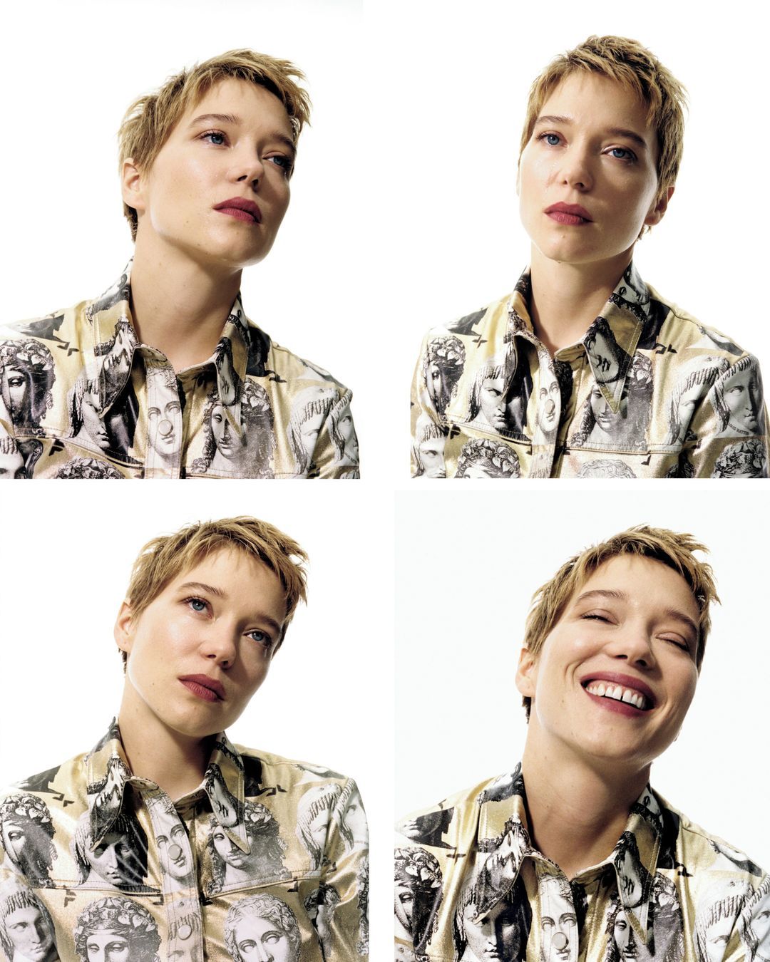 Léa Seydoux Daily — @love_celebrities_hair Filming with Lea Seydoux