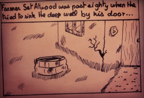 An Old Comic Based On A Poem Of Lovecraft, From Fungi De Yuggoth.