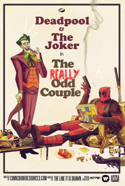 longlivethebat-universe:  The Really Odd Couple by Marco D’Alfonso 