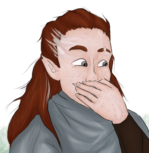 actualmermaid: I bet the Dragon Helm is actually kind of ridiculous-looking. Maedhros’ first r