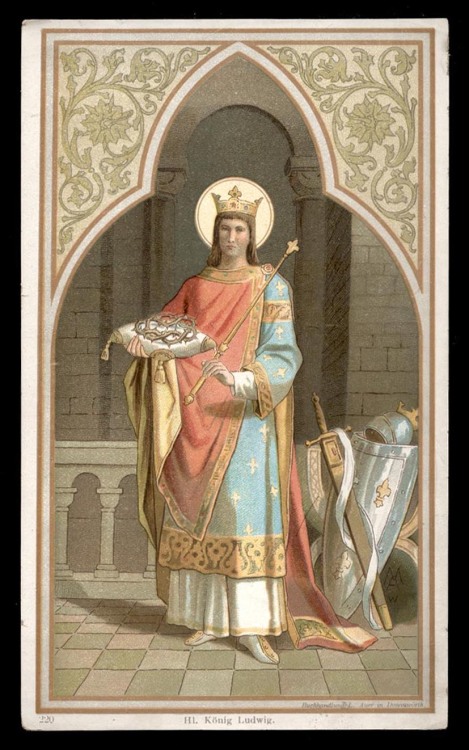 theraccolta:Saint Louis, Crusader King of FranceIn AD 1238, Emperor Baldwin II of Constantinople, gi