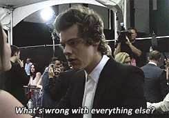 ohstylesno:  Harry responding to a girl who said “you’re the only source of