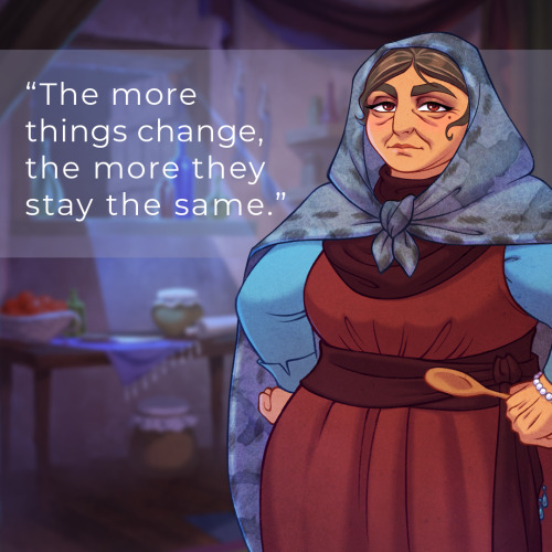 thearcanagame: Here’s a little Wednesday wisdom from Mazelinka. 