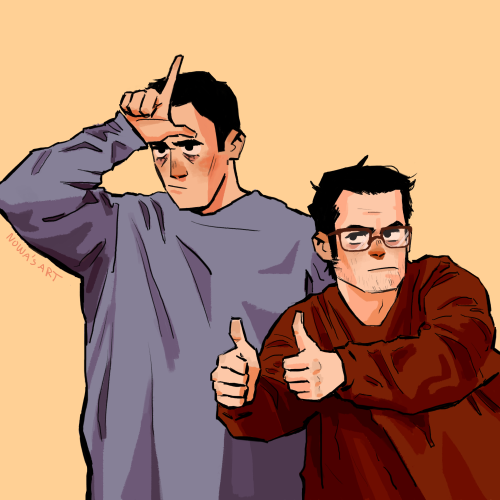 nowas-artzy-stuff:felt like this had reddie energyalso i love chandler and joey so much aaaaai’m obs