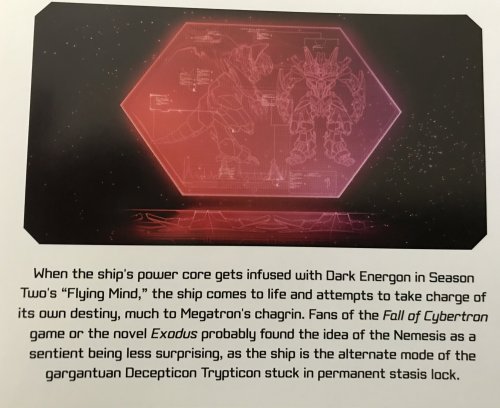 For Those Who Think That TFP Nemesis Is Not Trypticon (From The Official Transformers: The Art Of Prime