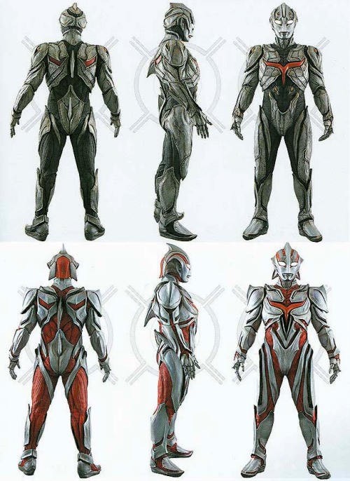 kaijusaurus:Detail on Ultraman’s “Anphans” and “Junis” modes.Ultraman (2004).Still the Awesome! Wish