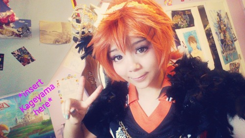 sparklyhime:  My fem!Hinata Shoyo cosplay!!! Ahh, I feel  like I look weird half the time but it’s really comfy and I like it a lot because it’s Haikyuu!! It started out as a secret cosplay for AMA, so I’m not exactly sure what day I’ll be wearing