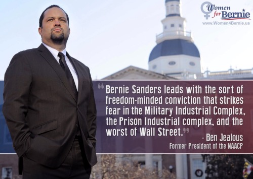 women4bernie2016:NAACP Former President- Ben Jealous