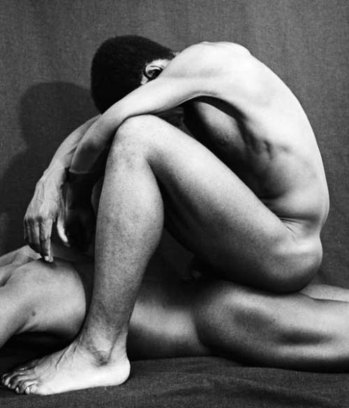 dynamicafrica:  There’s an incredible sense of both empowerment and vulnerability present in these black-and-white photographs, taken by Rotimi Fani-Kayode, that explores the complexities of sexuality and hypersexuality, eroticism, intimacy, agency