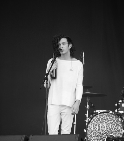newneattshirt:  Matty Healy // Sziget Festival 2014