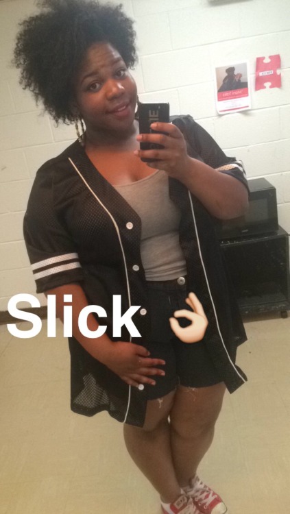 cleolowrey:Here y'all go. Photo set (1) for Big Girl Appreciation Day. Y'all get the thighs, the gut