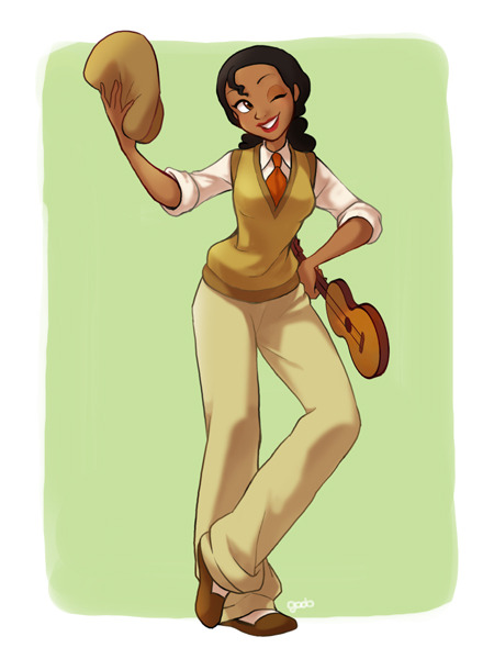  xsn0wfl4kex: Costume swapping of Disney princesses  Art by: Godohelp on deviantart  