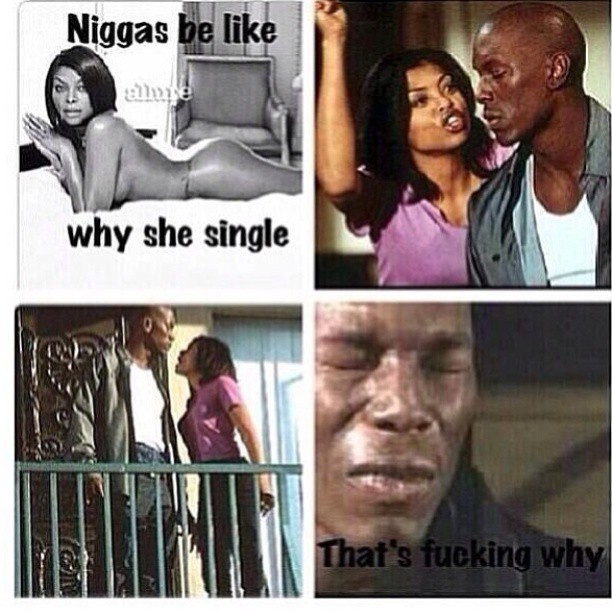 bigmacjesus:  #niggasbelike #bitchesbelike #tru #ohshitshecutedotdotdotsike #dontjudgeabookbyitscover