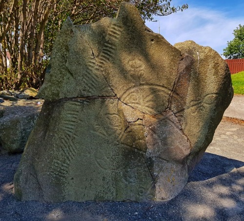 Brandsbutt Pictish Symbol Stone, Aberdeenshire, 19.5.18.